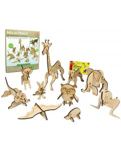 Butterfly Edufields - Science Project 3D Animals Puzzle