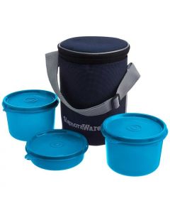 Signoraware - Executive Lunch Box Medium With Bag Blue - 516