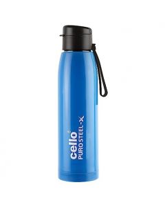 Cello - Puro Steel X Cooper Water Bottle 900ml - Blue