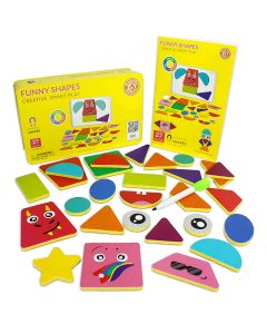 Butterfly Edufields - Funny Shapes Magnetic Play Set