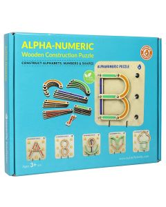 Butterfly Edufields - Wooden Alphanumeric Puzzle