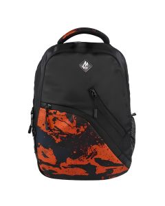 Mike - Beetel - Backpack - Black and Orange - 30 Ltrs