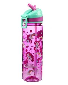 Smily Kiddos - Fancy Sipper Water Bottle Pink 750ml