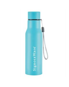 Signoraware - Blaze Single Walled Stainless Steel Fridge Water Bottle, 750 ml, Set of 1, Blue -3474