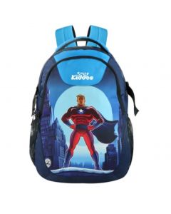 Smily Kiddos - Super Man Pre School Backpack - Blue