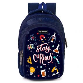Wondrbox - Preschool Bag Stay Curious - Blue