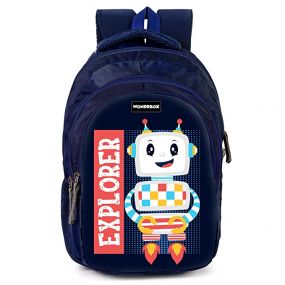 Wondrbox - Preschool Robort Bag - Blue