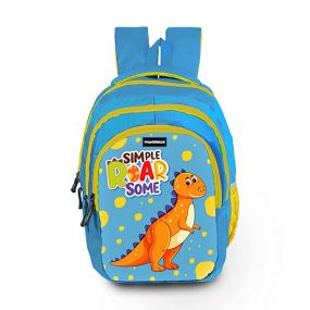 Wondrbox - Preschool Dinosaur Bag - Blue