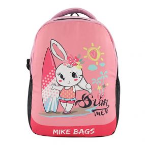 Mike - Pre School Backpack Summer Bunny - Pink