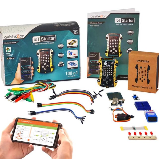 Avishkaar - Maker Board Series DIY Stem IoT Starter Kit
