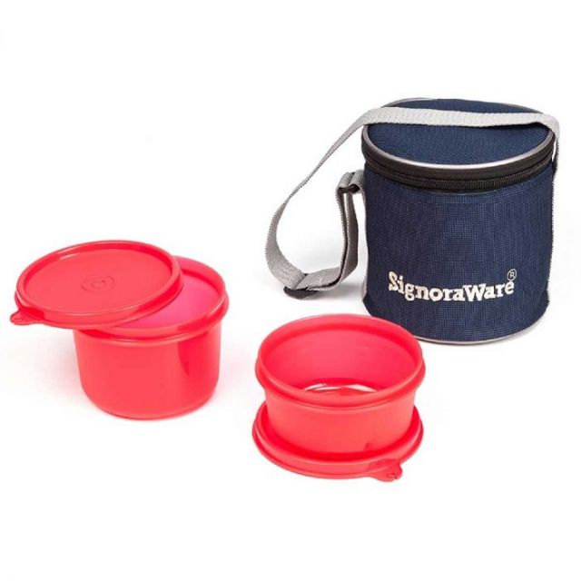 Signoraware - Executive Lunch Box Small With Bag Red - 510