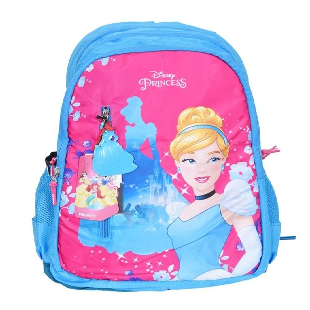 Priority - Bubblegum 001 Disney Princess School Bag - Blue