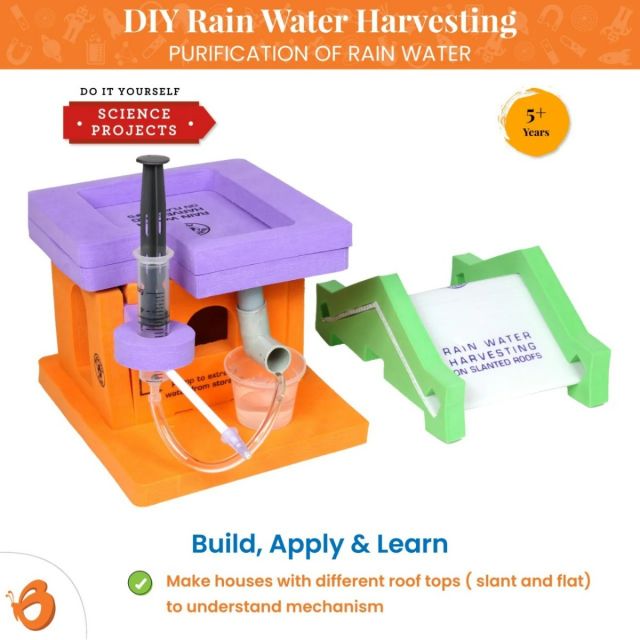 Butterfly Edufields - Science Project Kit DIY Rain Water Harvesting