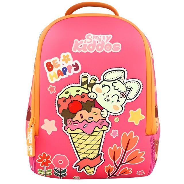 Smily Kiddos - Ice Cream Theme Preschool Backpack - Pink