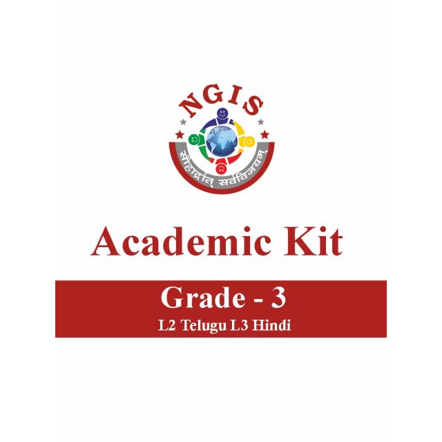 Grade 3 - L2 Telugu Academic Kit for NGIS