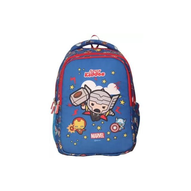 Smily Kiddos - Licensed Thor Marvel Avengers Theme Junior Backpack - Blue