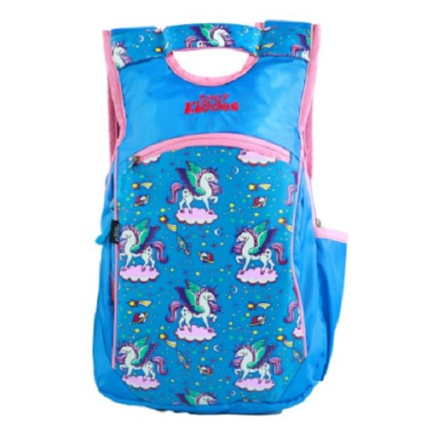 Smily Kiddos - Unicorn Theme Toddler PreSchool Backpack - Blue