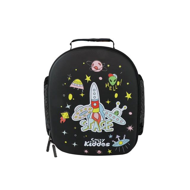 Smily Kiddos - Space Theme Eva Pre School Backpack - Black