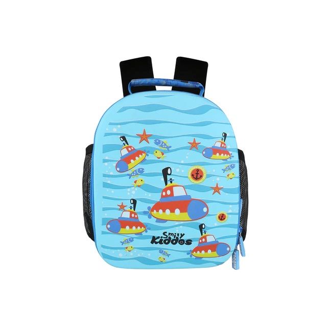 Smily Kiddos - Sub Marine Theme Eva Pre School Backpack - Light Blue