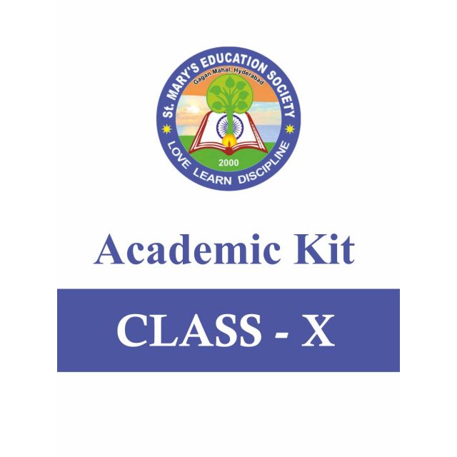 Grade 10 - Academic Kit for St Mary Vidyaniketan High School - CBSE