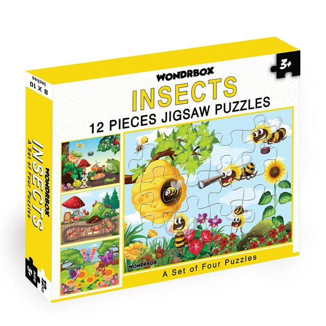 Wondrbox - Jigsaw Insect Puzzles